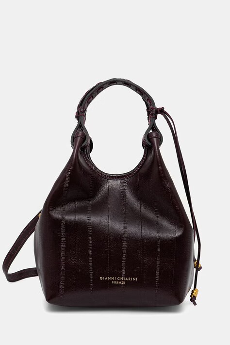 Gianni Chiarini χιαστί γυναικεία δερμάτινη DUA μπορντό BS 12678 EEL-PSLY
