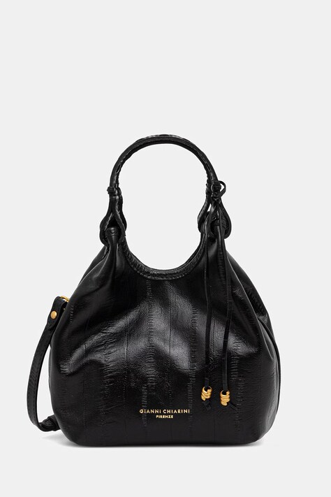 Gianni Chiarini torebka crossbody damska skórzana DUA czarna BS 12678 EEL-PSLY