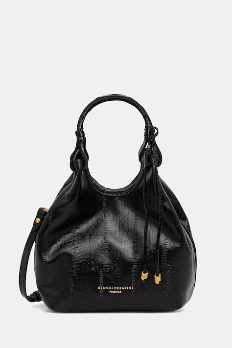 Gianni Chiarini torebka crossbody damska skórzana DUA czarna BS 12678 EEL-PSLY