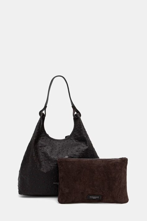 Gianni Chiarini torebka shopper damska skórzana DUA brązowa BS 12670 STEMU