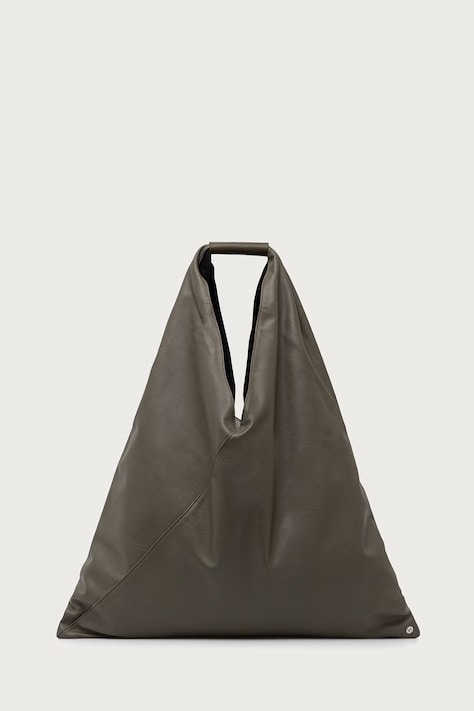 MM6 Maison Margiela Torebka shopper damska skórzana zielona S54WD0039-P8396