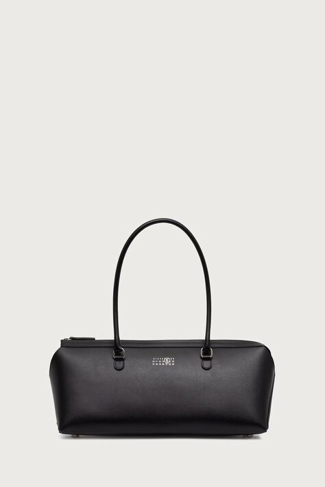 MM6 Maison Margiela Torebka bagietka damska skórzana czarna SB6ZH0041-P9061