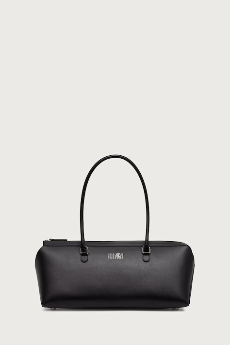 MM6 Maison Margiela Torebka bagietka damska skórzana czarna SB6ZH0041-P9061