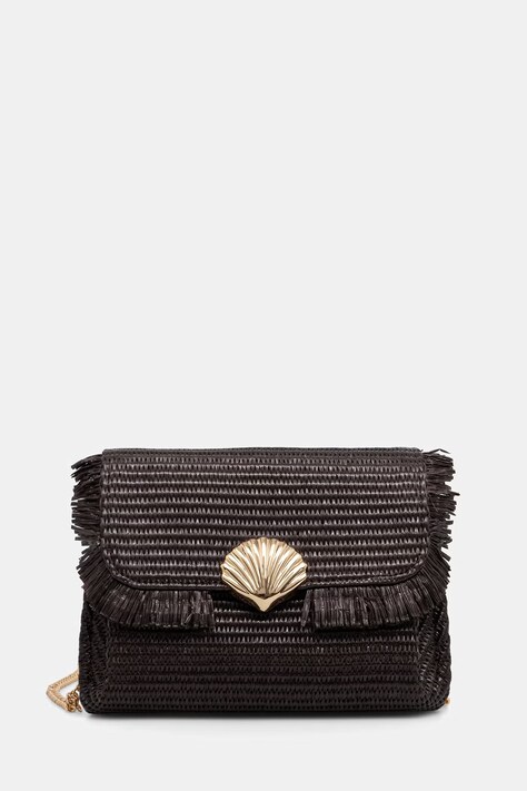 Morgan torebka crossbody damska pleciona brązowa 2ROMECO