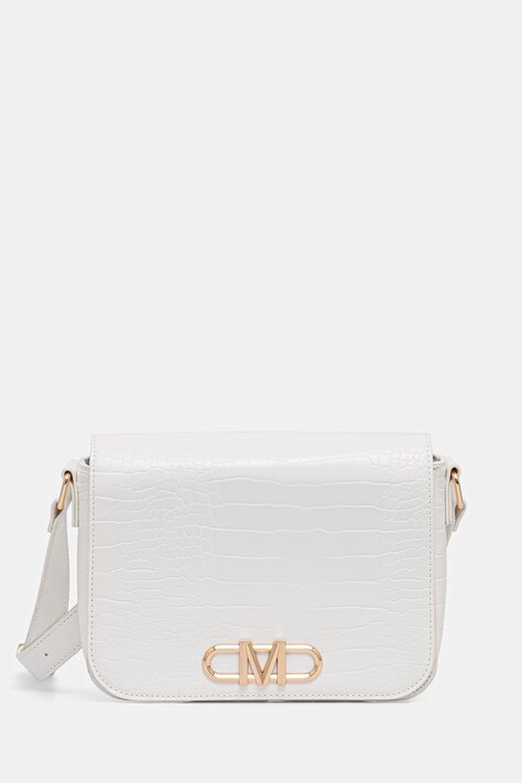 Morgan torebka crossbody damska z imitacji skóry biała 2LAZUR