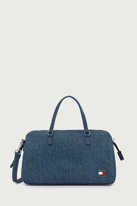 Tommy Jeans torebka crossbody damska jeansowa niebieska AW0AW19084
