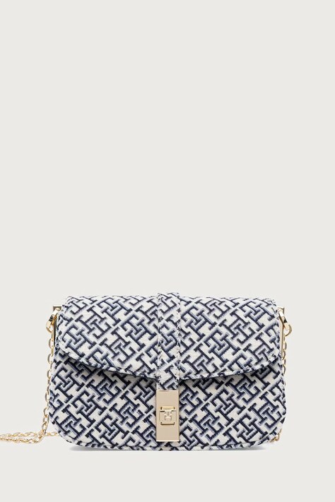 Tommy Hilfiger βαλιτσάκι γυναικείο σκούρο μπλε AW0AW19320