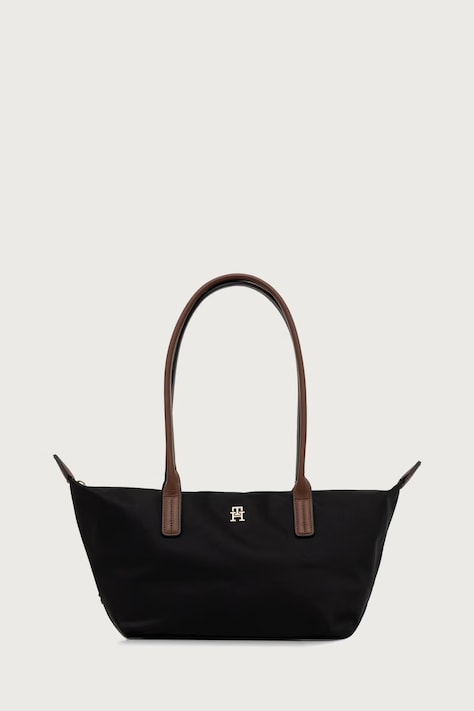 Tommy Hilfiger Kabelka typu shopper dámska čierna AW0AW19211