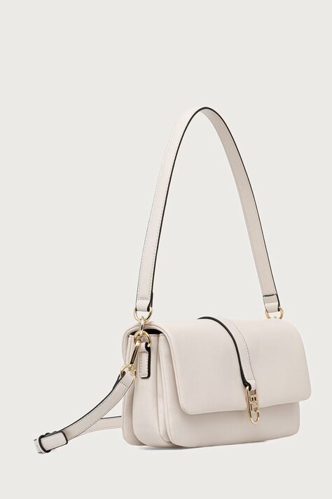 Tommy Hilfiger Torebka crossbody damska beżowa AW0AW19195