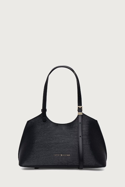 Tommy Hilfiger Kabelka typu shopper dámska čierna AW0AW19037