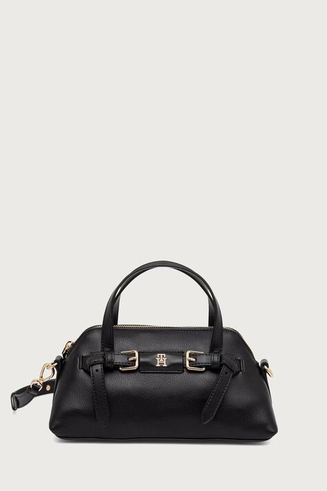 Tommy Hilfiger Torebka damska z imitacji skóry czarna AW0AW19034