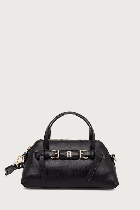 Tommy Hilfiger Torebka damska z imitacji skóry czarna AW0AW19034