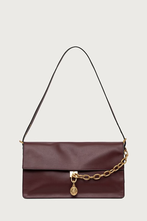 Tommy Hilfiger Γυναικεία δερμάτινα μπορντό AW0AW19015