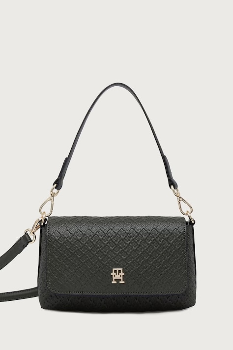Tommy Hilfiger Geantă crossbody pentru femei cu imitație de piele verde AW0AW18997