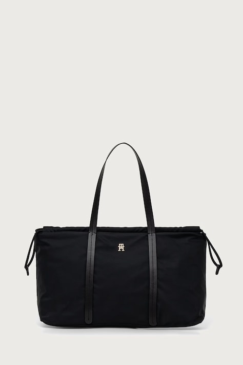 Tommy Hilfiger Kabelka typu shopper dámska čierna AW0AW18994