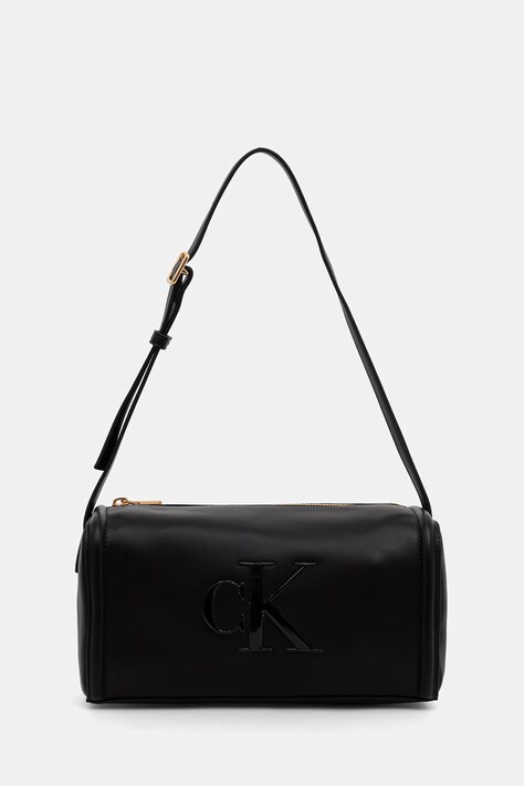 Calvin Klein torebka damska z imitacji skóry czarna LV04F3894G