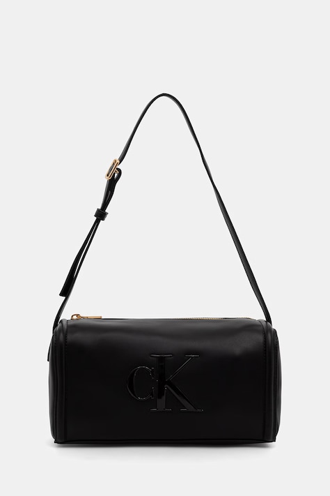 Calvin Klein torebka damska z imitacji skóry czarna LV04F3894G