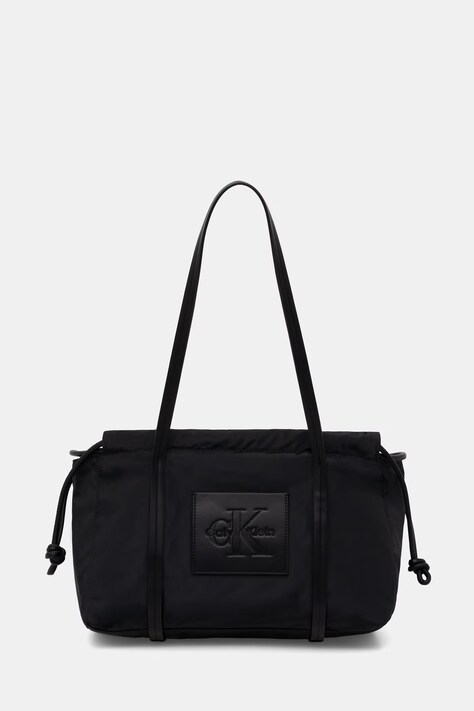 Calvin Klein torebka shopper damska czarna LV04F3703G