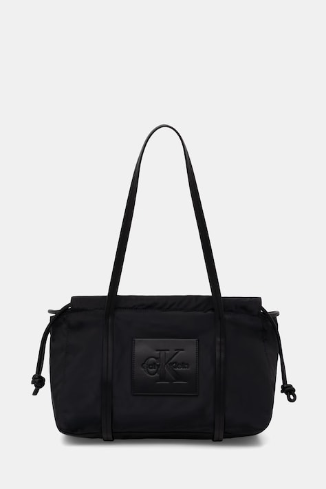Calvin Klein torebka shopper damska czarna LV04F3703G