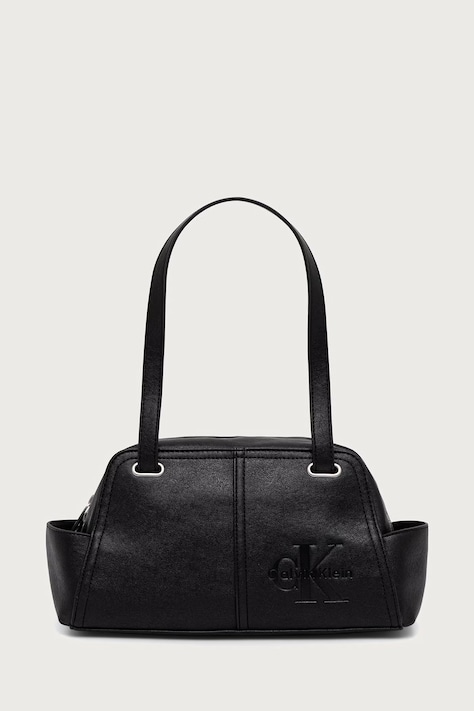 Calvin Klein kabelka dámska z imitácie kože čierna LV04F3688G