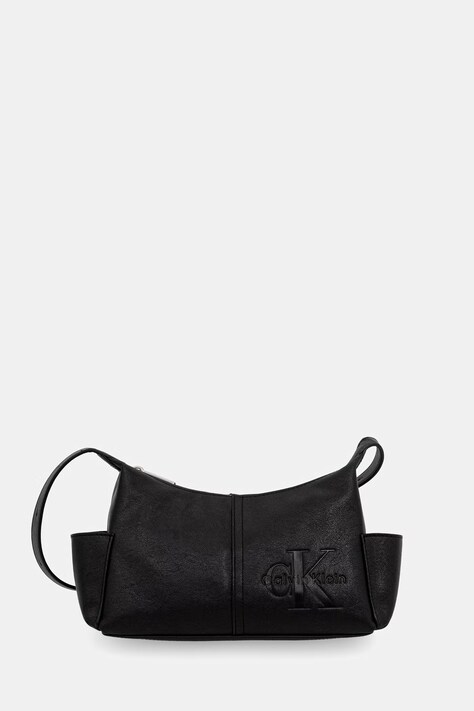 Calvin Klein torebka crossbody damska z imitacji skóry czarna LV04F3687G