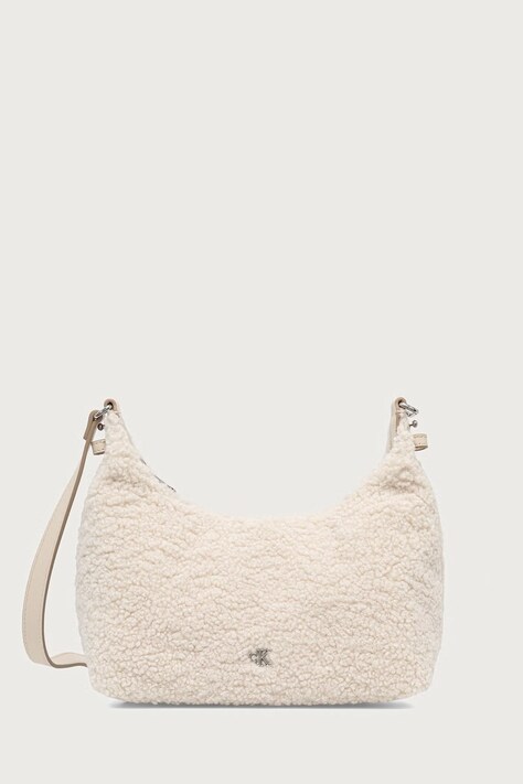 Calvin Klein Crossbody torba za žene bež LV04F3684G