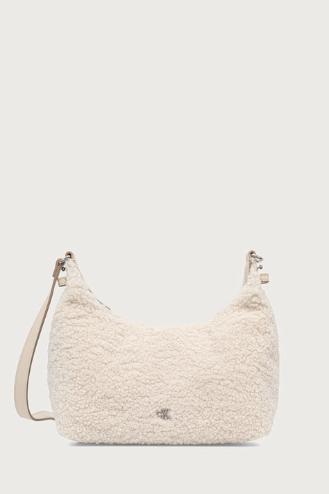 Calvin Klein Crossbody torba za žene bež LV04F3684G