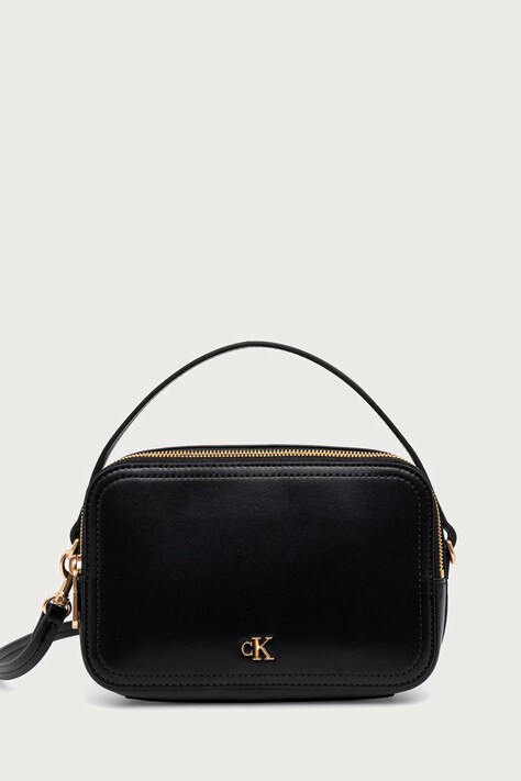 Calvin Klein crossbody kabelka dámská z imitace kůže černá LV04F3678G
