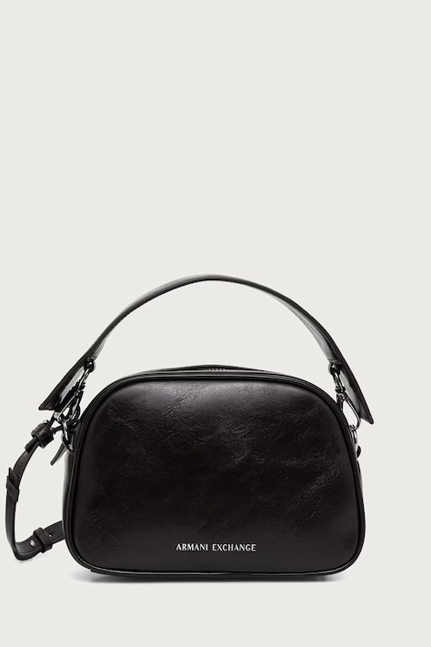 Armani Exchange Torebka crossbody damska z imitacji skóry brązowa XW003130 AF26574