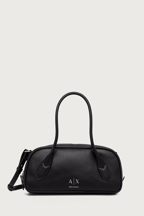 Armani Exchange Crossbody torba za žene od imitacije kože crna XW003034 AF26577
