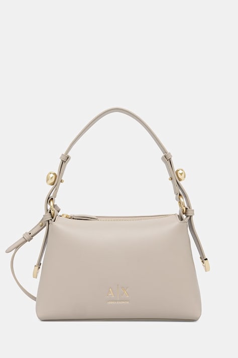 Armani Exchange crossbody kabelka dámska z imitácie kože béžová XW002990 AF26452
