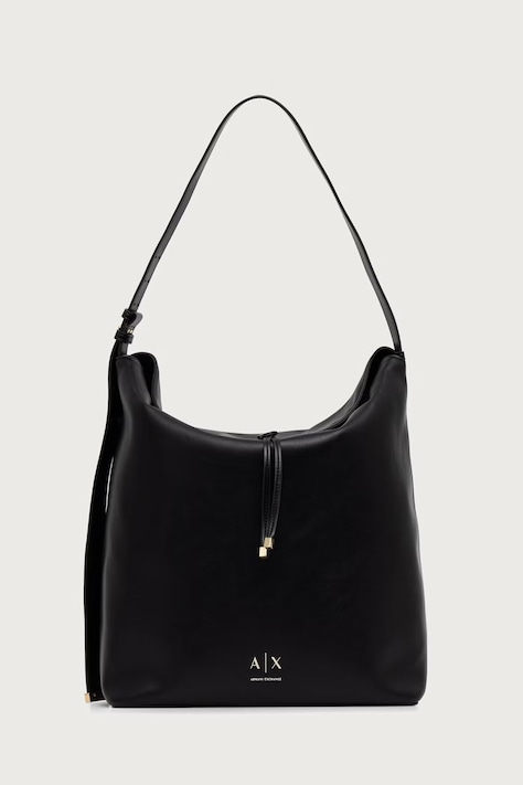 Armani Exchange hobo torbica ženska iz umetnega usnja črna XW002989 AF19902