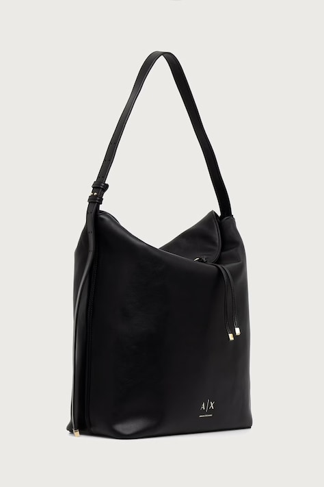 Armani Exchange сумочка hobo жіноча зі штучної шкіри чорна XW002989 AF19902