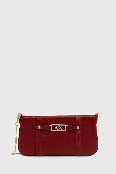 Armani Exchange Kabelka dámska z imitácie kože burgundská XW002985 AF15632