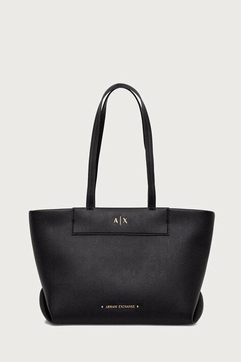 Armani Exchange сумка-тоут жіноча зі штучної шкіри чорна XW001538 AF26447