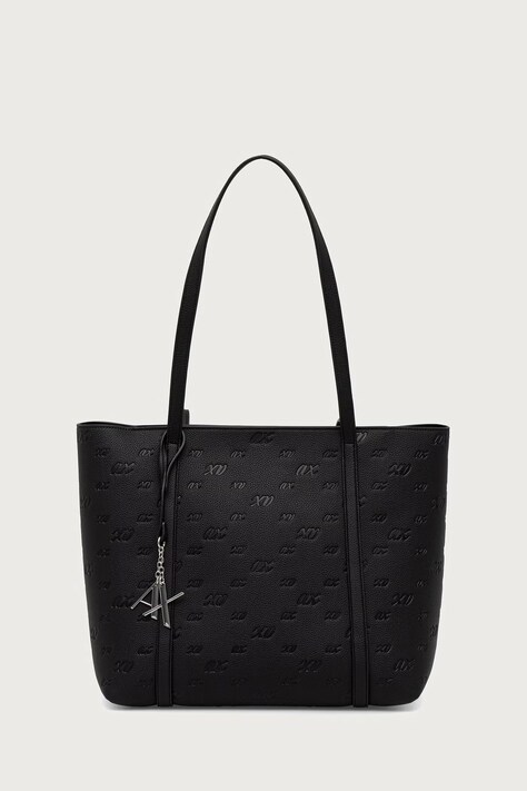 Armani Exchange shopper torba za žene od imitacije kože crna XW001199 AF26969
