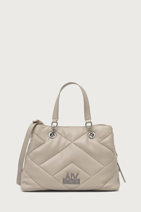 Armani Exchange Crossbody kabelka dámska z imitácie kože béžová XW000354 AF26568