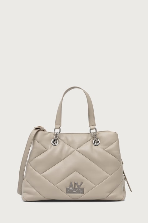 Armani Exchange Crossbody kabelka dámska z imitácie kože béžová XW000354 AF26568