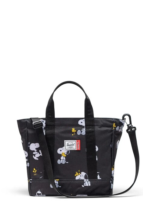 Herschel torebka tote damska Peanuts® Heritage™ czarna 11824-07757
