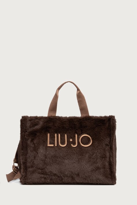 Liu Jo torebka shopper damska brązowa 2F6037 E0218
