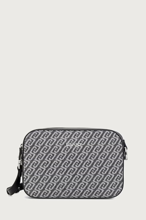 Liu Jo Torebka crossbody damska z bawełną szara AF6211 T703A