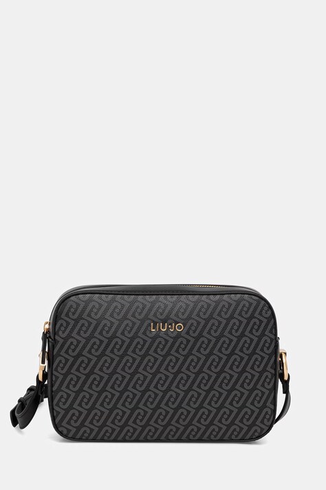 Liu Jo torebka crossbody damska z imitacji skóry czarna AF6211 E1137