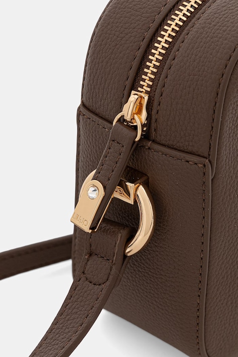 Liu Jo torebka crossbody damska z imitacji skóry brązowa AF6211 E1019