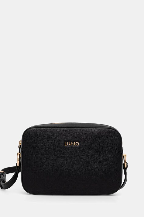 Liu Jo torebka crossbody damska z imitacji skóry czarna AF6211 E1019