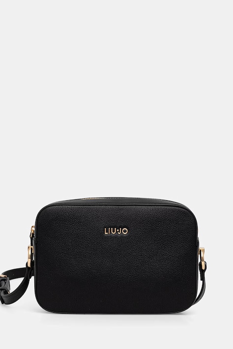 Liu Jo torebka crossbody damska z imitacji skóry czarna AF6211 E1019