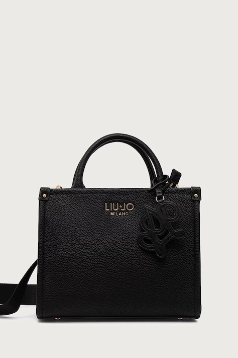 Liu Jo torebka crossbody damska z imitacji skóry czarna AF6192 ES039