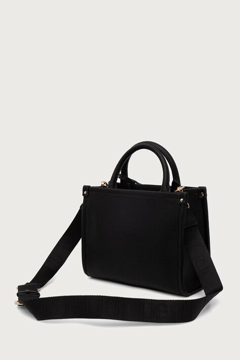 Liu Jo torebka crossbody damska z imitacji skóry czarna AF6192 ES039
