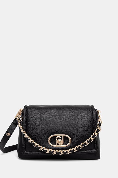Liu Jo torebka crossbody damska z imitacji skóry czarna AF6147 E1109