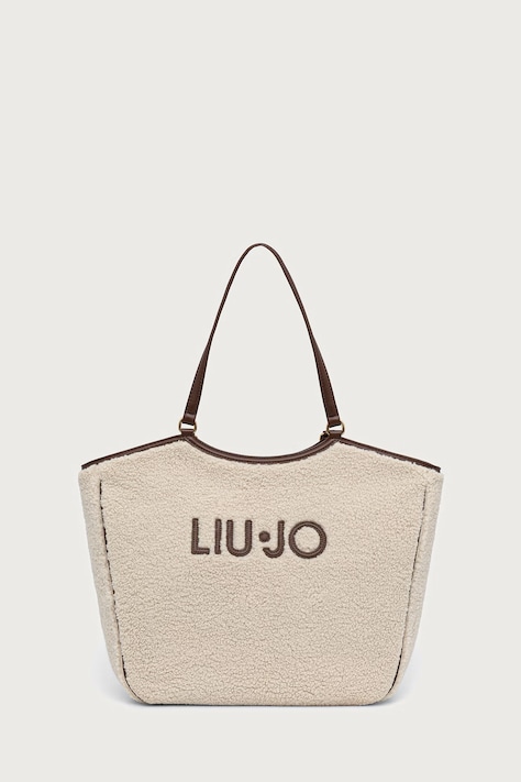 Liu Jo Torebka tote damska beżowa AF6117 E1163