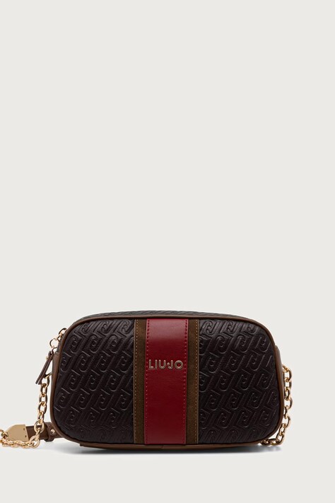 Liu Jo borsa a tracollo da donna in similpelle marrone AF6106 E1141